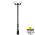 Парковый фонарь FUMAGALLI TABOR OFIR/GLOBE 300 2L G30.205.R20.AYF1R