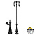 Парковый фонарь FUMAGALLI NEBO BISSO/RUT 2L DN E26.202.S20.AXF1R DN