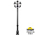 Парковый фонарь FUMAGALLI NEBO OFIR/RUT 3L+1 E26.202.R31.AXF1R
