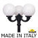 Парковый фонарь FUMAGALLI TABOR OFIR/GLOBE 300 2L G30.205.R30.AYF1R