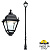 Парковый фонарь FUMAGALLI HOREB/SIMON U33.208.000.AXH27