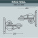 Консоль для паркового фонаря FUMAGALLI BISSO WALL 000.131.000.B0