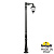 Парковый фонарь FUMAGALLI TABOR ADAM/NOEMI 1L E35.205.M10.AYH27