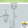 Парковый фонарь FUMAGALLI TABOR OFIR/NOEMI 2L E35.205.R20.WYH27