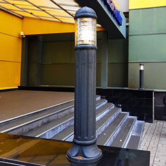 Садовый светильник-столбик FUMAGALLI SAURO 1100 D15.555.000.AXF1R.FC1