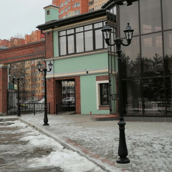 Парковый фонарь FUMAGALLI NEBO OFIR/RUT 2L E26.202.R20.AXF1R