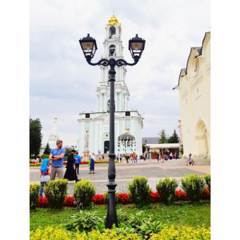 Парковый фонарь FUMAGALLI TABOR ADAM/SIMON 2L U33.205.M20.AXH27