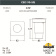 Грунтовый светильник FUMAGALLI CECI 90-SQ 1F4.000.000.AXU1L