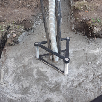 Парковый фонарь FUMAGALLI EKTOR 4000/ROSA 4P2.372.G20.AYF1R