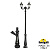 Парковый фонарь FUMAGALLI NEBO OFIR/RUT 2L E26.202.R20.AXF1R
